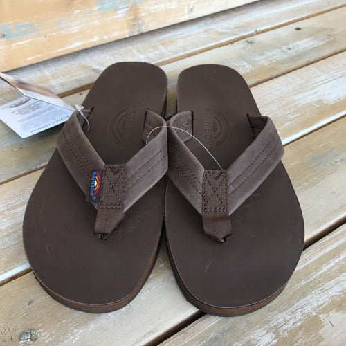 rainbow sandals【レインボーサンダル】クラシックレザー モカブラウン