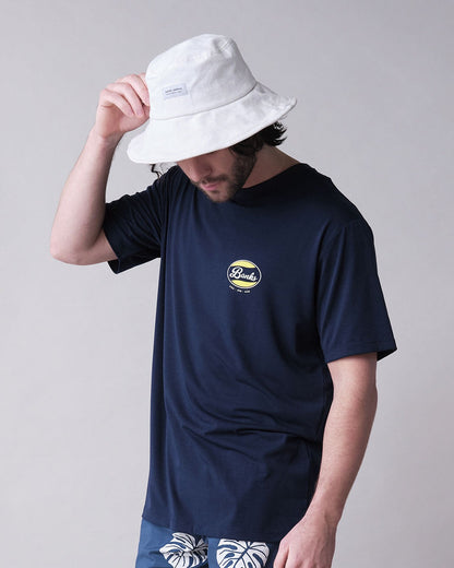 HAT/BANKS(バンクス)ワンポイントブランドロゴシンプルハット　CANVAS　HAT