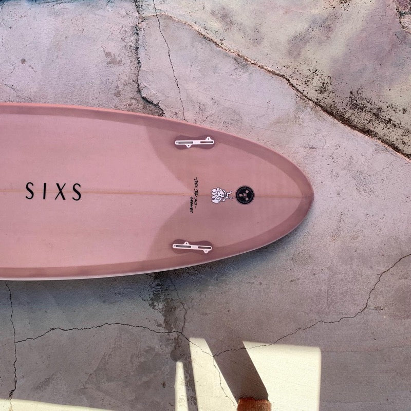 6surfboard シックスサーフボード SIXSurfboard 　5'10 ツイン