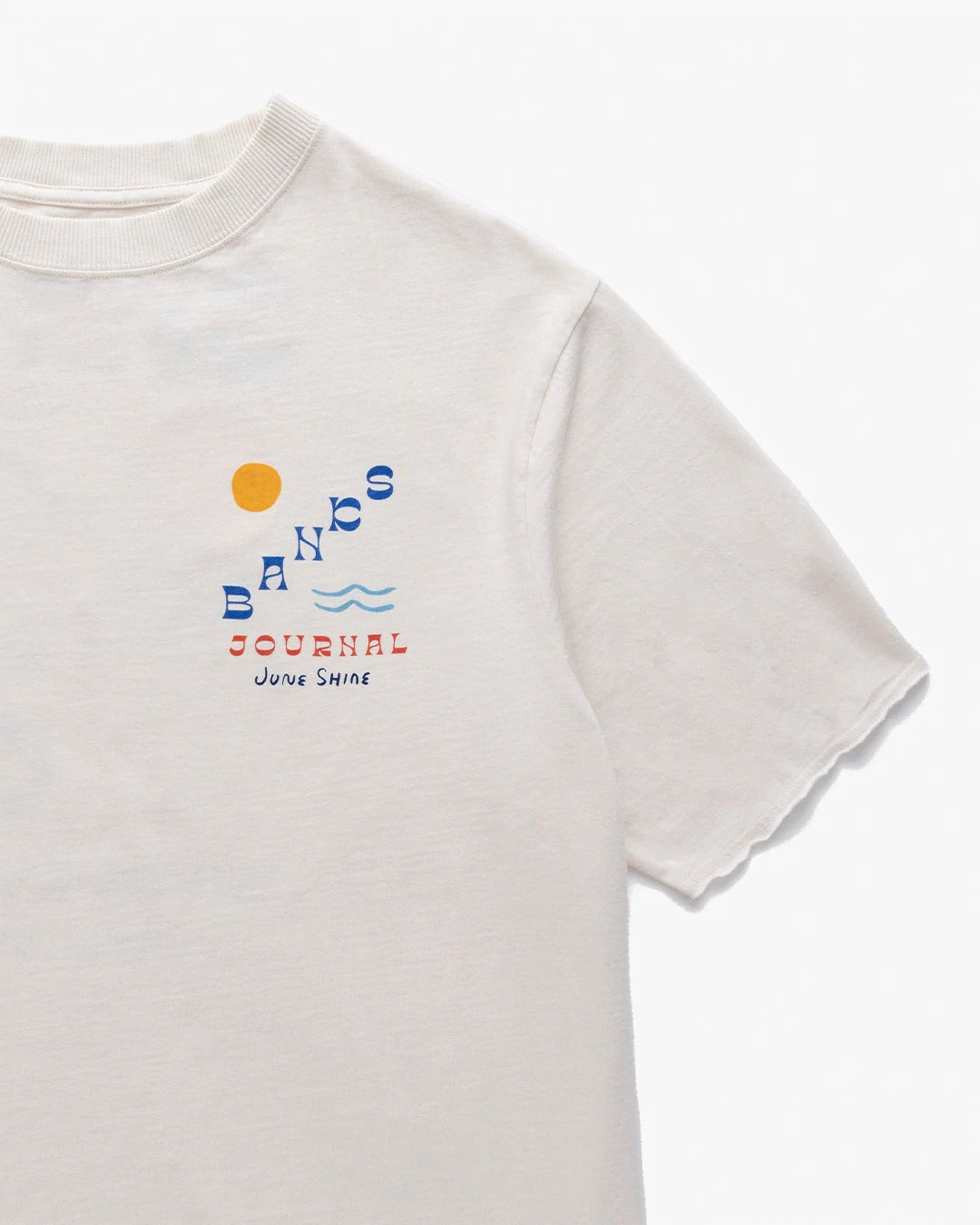 OASIS TEE “JUNE SHINE”とBANKS JOURNAL コラボ商品 – WCS SURF