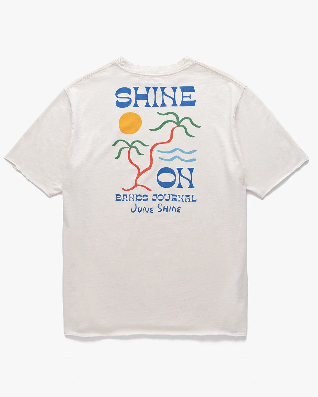 OASIS TEE “JUNE SHINE”とBANKS JOURNAL コラボ商品 – WCS SURF