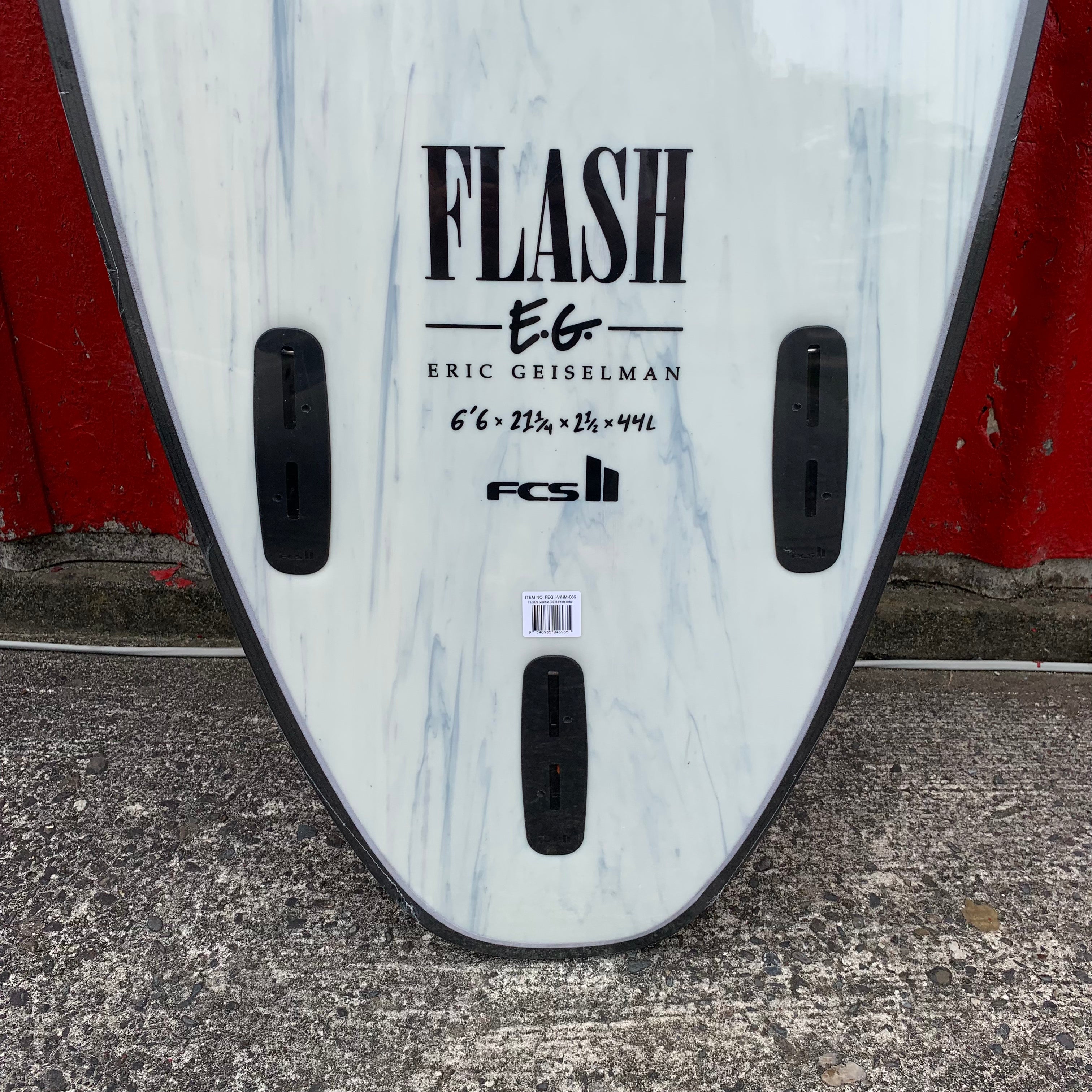 ソフトボード ソフテック SOFTECH FLASH ERIC GEISELMAN FCS II TRI FIN 6'6 WHITE MAR –  WCS SURF